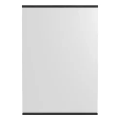 Rectangular wall mirror 70x100 cm, Black