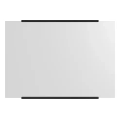 Rectangular wall mirror 70x100 cm, Black