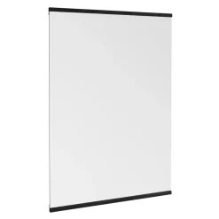 Rectangular wall mirror 70x100 cm, Black