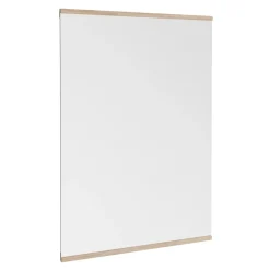 Rectangular wall mirror 70x100 cm, Oak