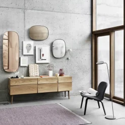 Reflect side table large, Oak