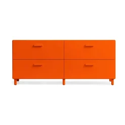 Relief connection leg 2-pack, Orange