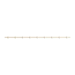 Relief hook rack large 123 cm, Ash