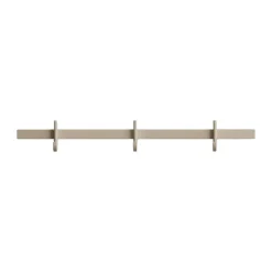 Relief hook rack small 41 cm, Beige