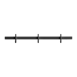 Relief hook rack small 41 cm, Grey