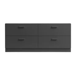 Relief plinth 123 cm, Grey