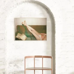 Resting feet 01 poster, 70x50 cm