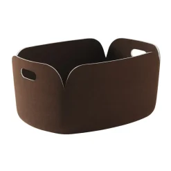 Restore storage basket, Dark Brown