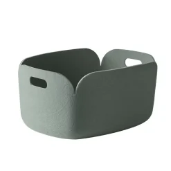 Restore storage basket, Dusty green