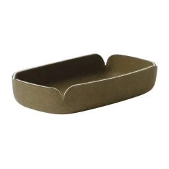 Restore tray 15.5x28 cm, Brown green