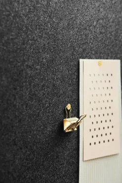Retell pinboard Ø80 cm, Black