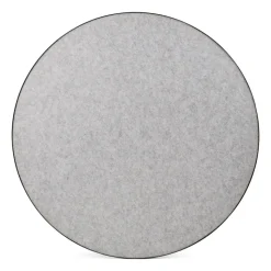 Retell pinboard Ø80 cm, Light grey
