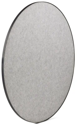Retell pinboard Ø80 cm, Light grey
