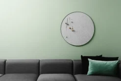 Retell pinboard Ø80 cm, Light grey