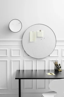 Retell pinboard Ø80 cm, Light grey