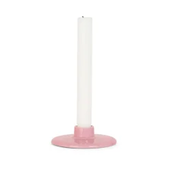 Rhombe candle holder 3 cm, Pink