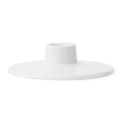 Rhombe candle holder 3 cm, White