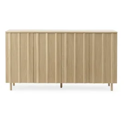 Rib sideboard 45x159 cm, Oak