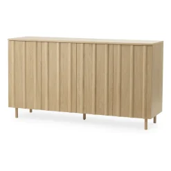 Rib sideboard 45x159 cm, Oak