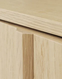 Rib sideboard 45x159 cm, Oak