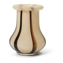 Riban vase 15 cm, Cream