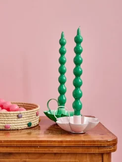 Rice candles 30.2 cm 2-pack, Green