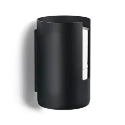 RIM toilet paper holder - wall hanging 31 cm, Black