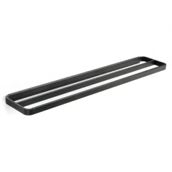 RIM towel rack double 12x70 cm, Black