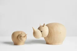 Rina wooden rhino, Medium