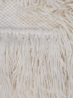 Rio wall hanging 100x100 cm, White