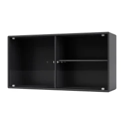 Ripple I display cabinet 69.6x35.4x20 cm, Anthracite