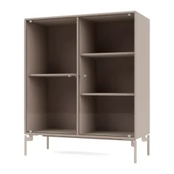 Ripple II display cabinet 69.6x82.2x30 cm, Mushroom-legs mushroom