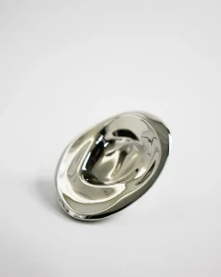 Ripple no. 02 large knob, Chrome