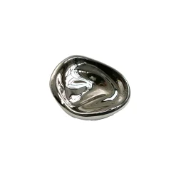 Ripple no. 01 small knob, Chrome