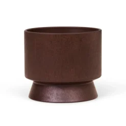 Ro flower pot Ø12 cm, Bordeaux