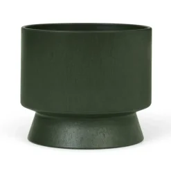 Ro flower pot Ø15 cm, Dark green