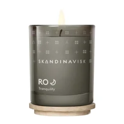 Ro scented candle with lid, 65 g