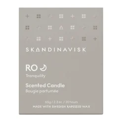 Ro scented candle with lid, 65 g