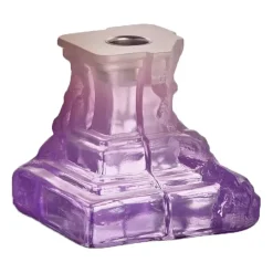 Rocky Baroque candle sticks 95 mm, Lilac
