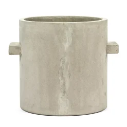 Rond flower pot Ø27 cm, nature