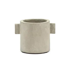 Rond flower pot Ø13 cm, nature