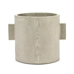 Rond flower pot Ø25 cm, nature