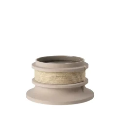 Rope bowl Ø30 cm, Stoneware beige