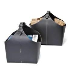Ørskov firewood basket, black
