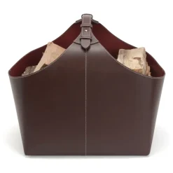 Ørskov firewood basket, brown