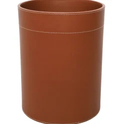Ørskov waste basket leather, Cognac