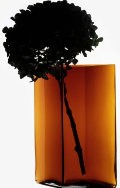 Ruutu vase 20.5x27 cm, copper