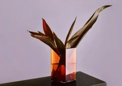 Ruutu vase 20.5x27 cm, copper