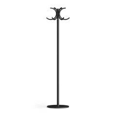 S70-12 coat rack, Black texture