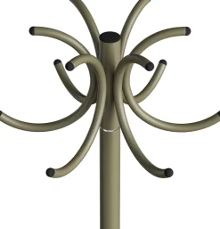 S70-12 coat rack, Gray-green texture